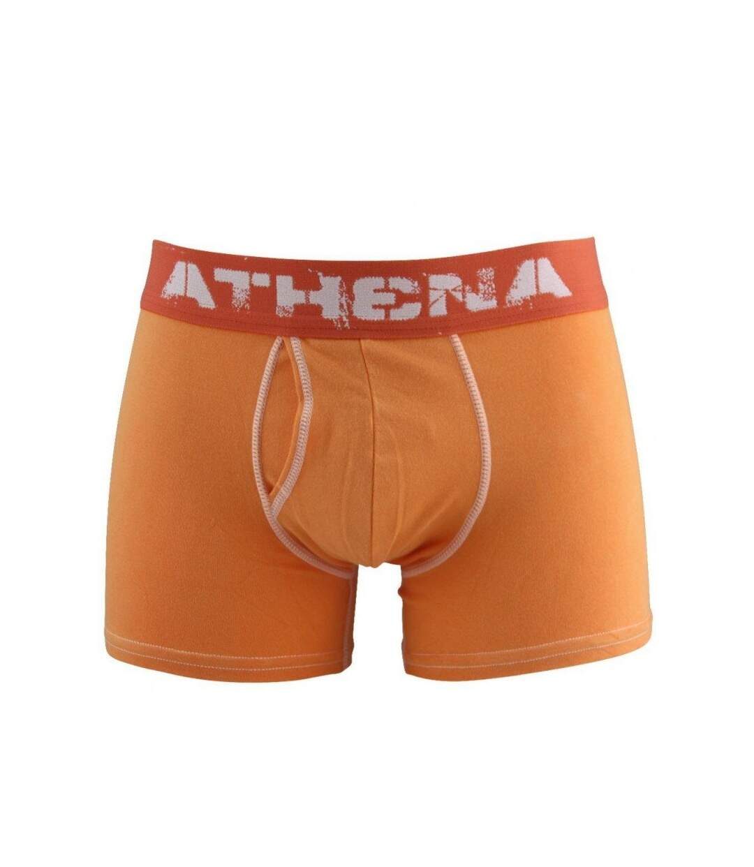 ATHENA Boxer Homme Coton DENIM USED Orange