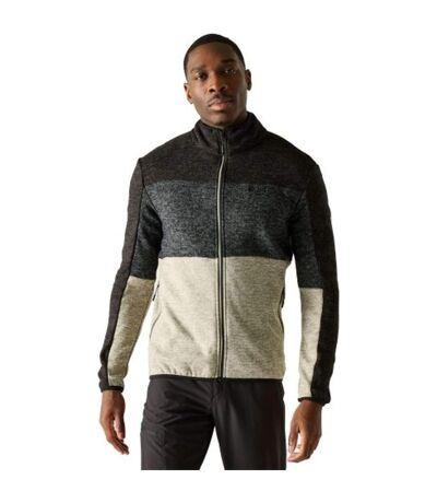 Haut Polaire Elram Homme Blanc Cassé Gris Foncé Noir Regatta