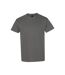 Mens Heavy Cotton T-shirt Charcoal Gildan-1