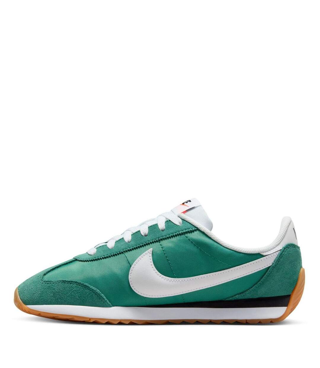 Womens/ladies Waffle Debut Suede Wedge Trainers Evergreen Nike-2