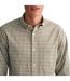 Mens Classic Gingham Check Poplin Regular Shirt Green Gant-4