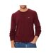 Pull bordeaux homme tommy hilfiger slim essntls - m-1