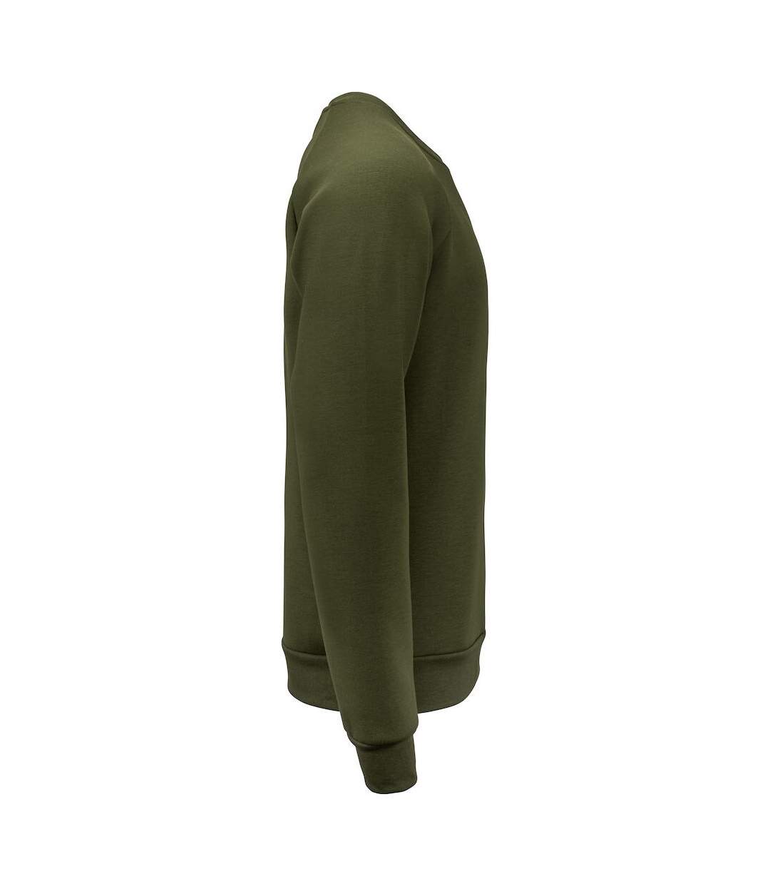 Mens Pemberton Crew Neck Sweatshirt Ivy Green Cutter & Buck-4