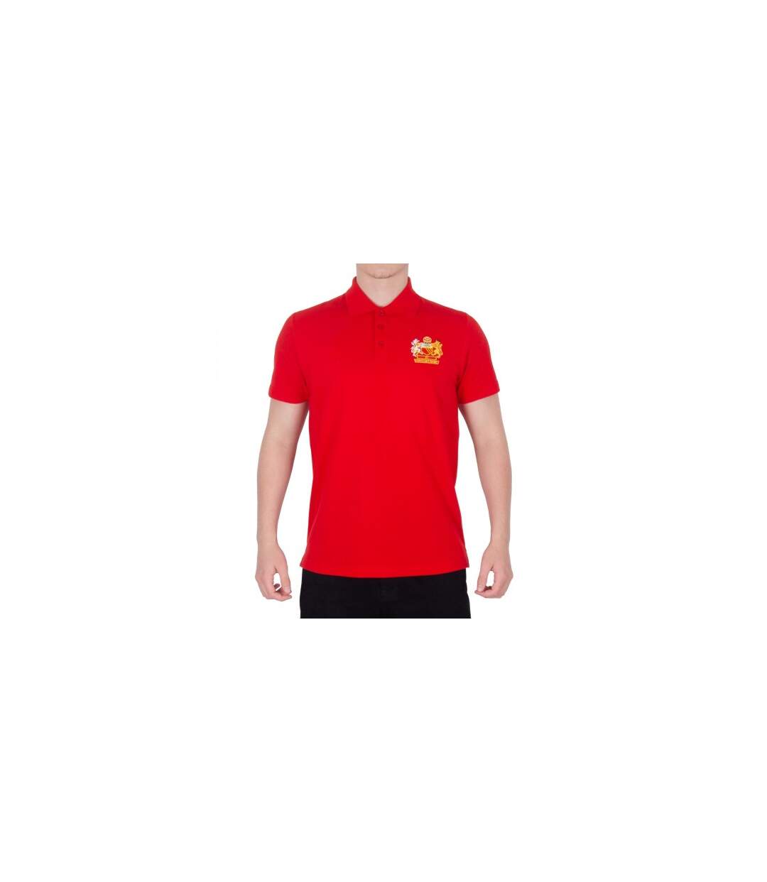Polo Manchester Homme Rouge Fan Originals-1