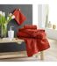 Drap de Bain Tendresse 90x150cm Rouge-5