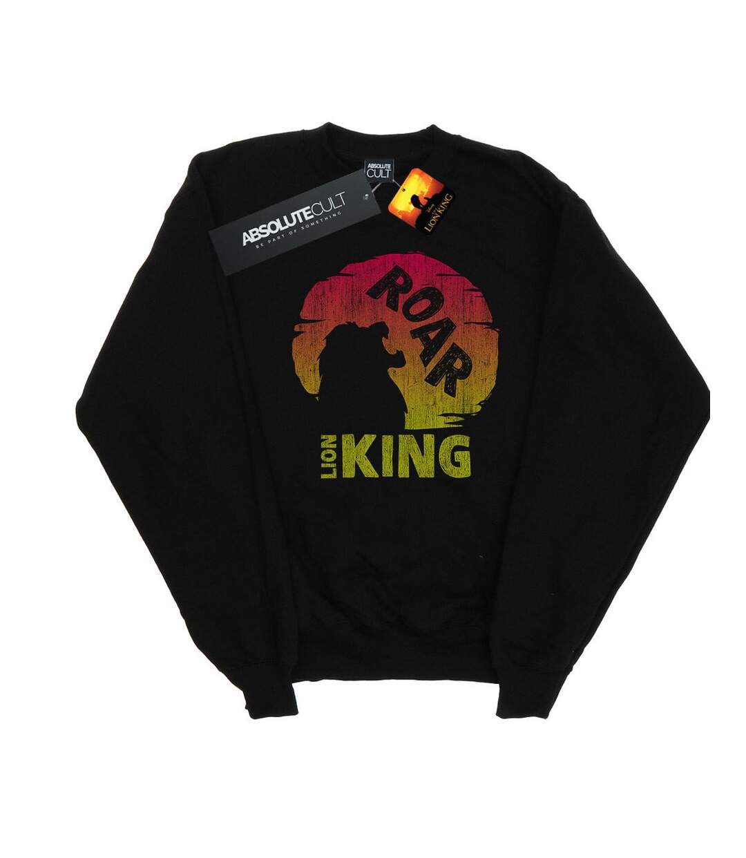 Disney Sweat Womens/Ladies The Lion King Movie Roar Sweatshirt (Noir) - UTBI22251-1