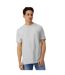 Mens Cotton Lightweight T-shirt Ash Gildan-4