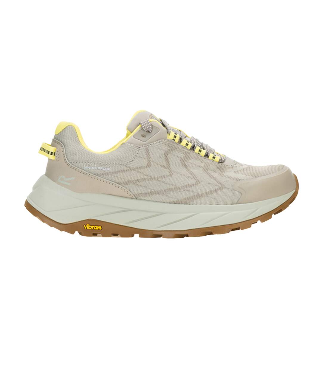 Baskets Cruize Femme Beige Jaune Clair Regatta-4