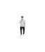 Mens Crossover Regular Hoodie Light Grey Marl Brave Soul-1