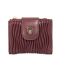 Kearton Textured Coin Purse One Size Burgundy Dune London-1