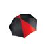 Kimood Unisex Auto Opening Golf Umbrella (Pack of 2) (Black/ Red) (One Size) - UTRW7021