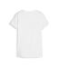 T-shirt blanc/noir femme puma essential - l-2
