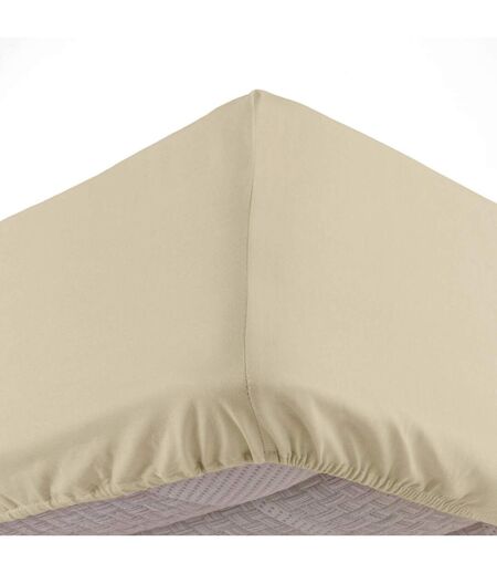 Drap Housse Uni Linella 140x190cm Ivoire