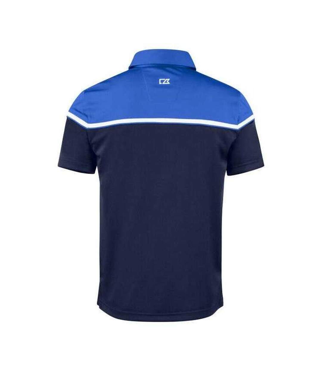 Polo Motif/style Blocs De Couleurs Seabeck Homme Bleu Marine Foncé Bleu Roi Cutter & Buck-2