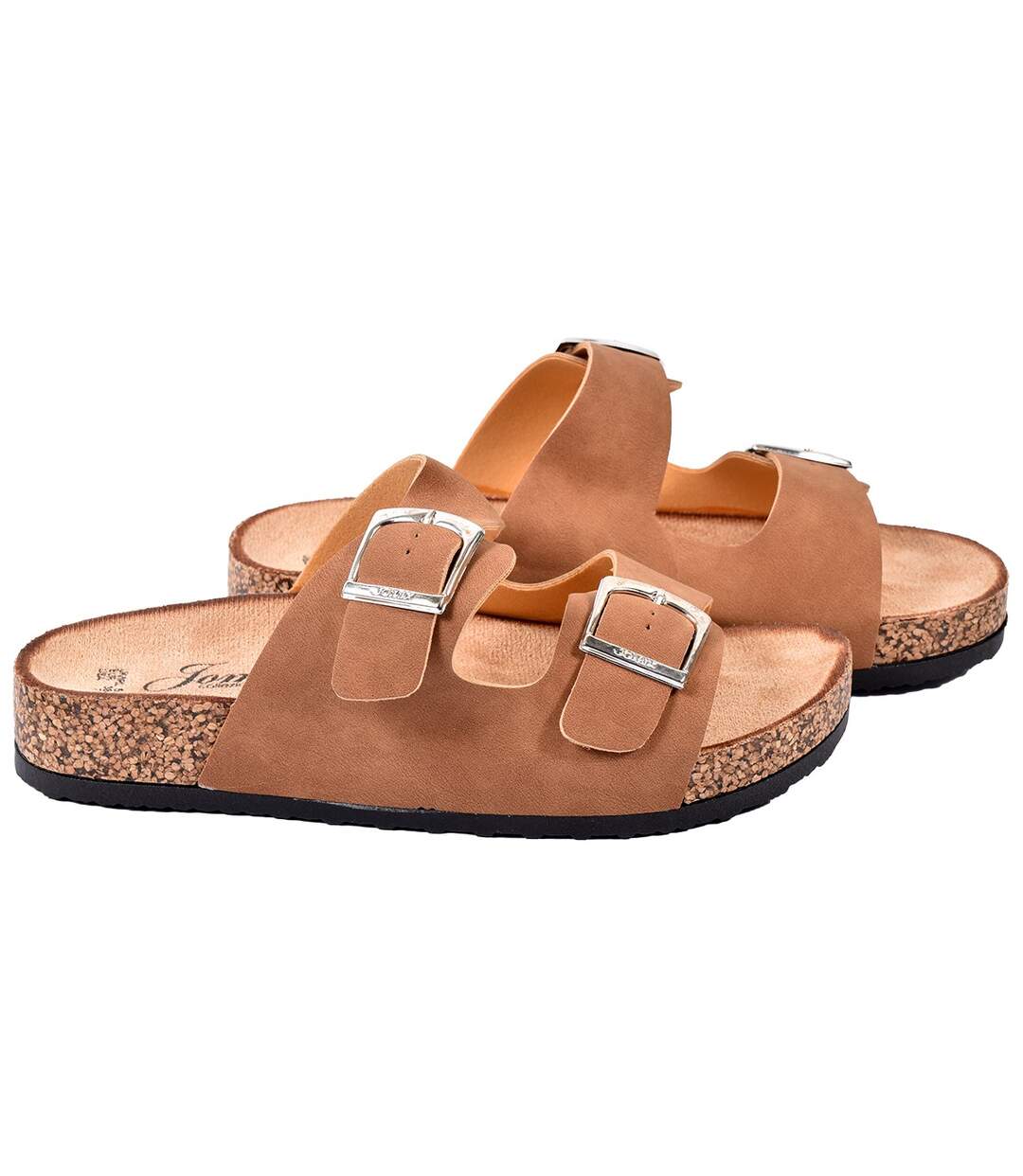 Sandale Mule Femme PREMIUM SD2029 CAMEL