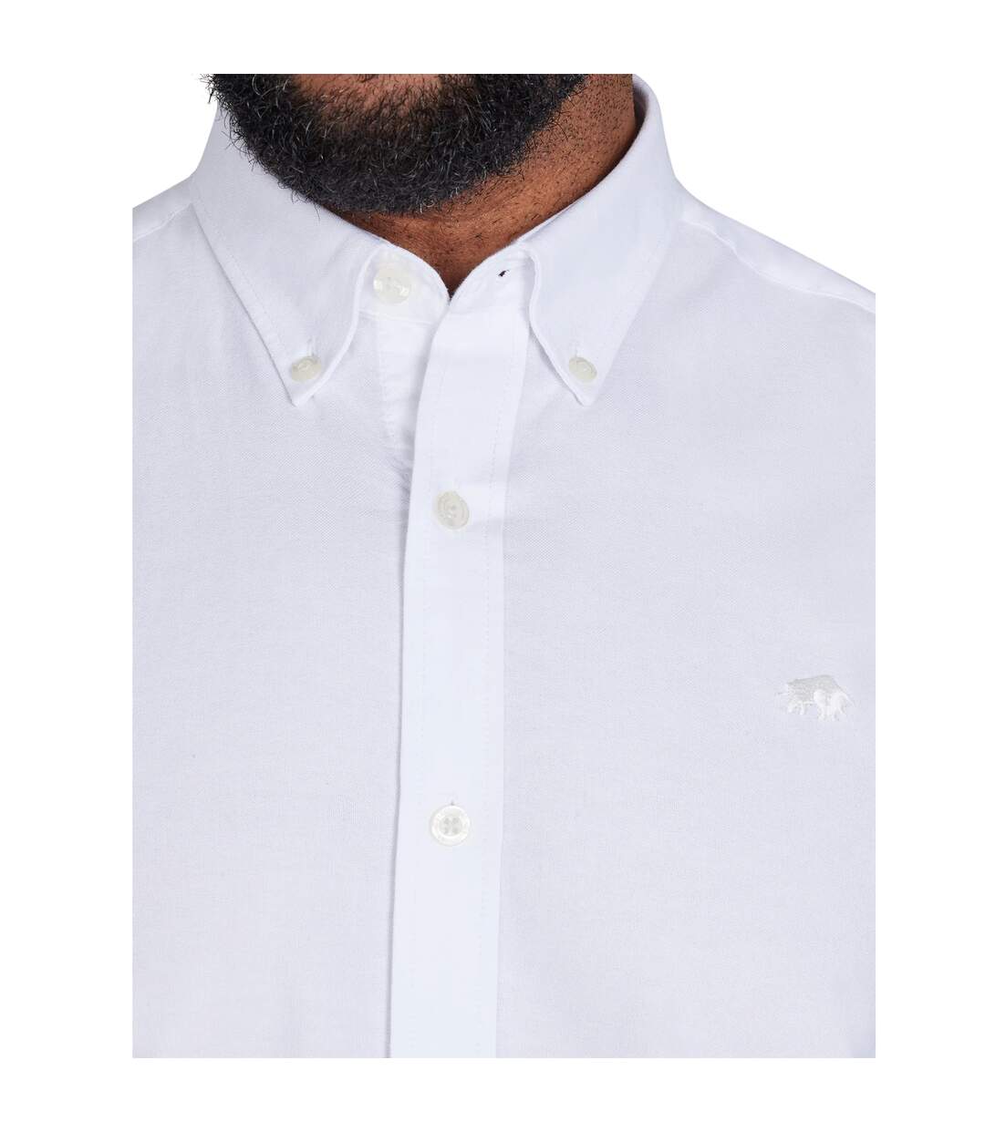 Chemise homme blanc Raging Bull-3