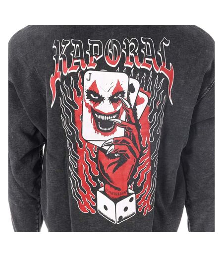 Sweat à capuche gris homme kaporal vince - xxl