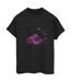 Disney Femmes/Les femmes Encanto Mirabel Flower Cotton Boyfriend T-Shirt (Noir) - UTBI22412-1