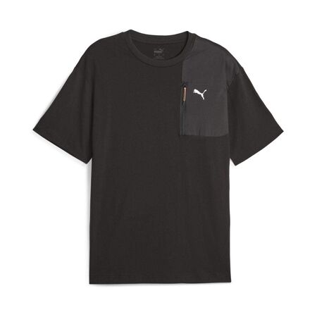 T-shirt Noir Homme Puma Open - L