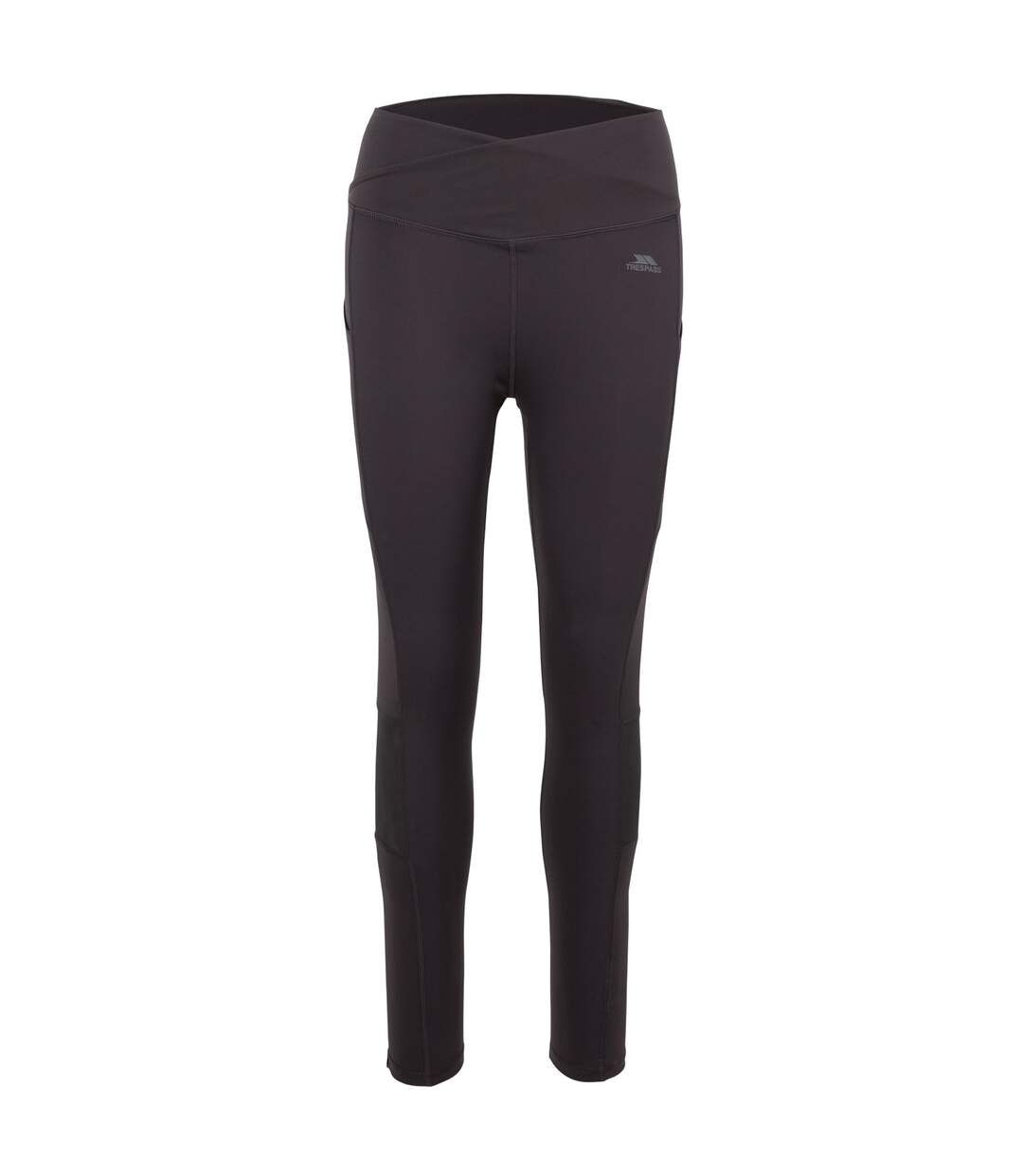 Womens/ladies Bibi Active Leggings Dark Grey Trespass-1