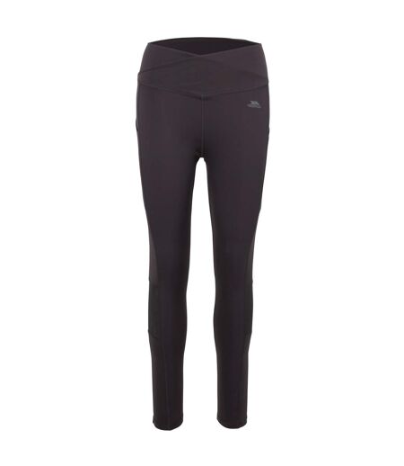 Womens/ladies Bibi Active Leggings Dark Grey Trespass