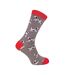 1 Pack Mens Novelty Dog Patterned Bamboo Socks-1