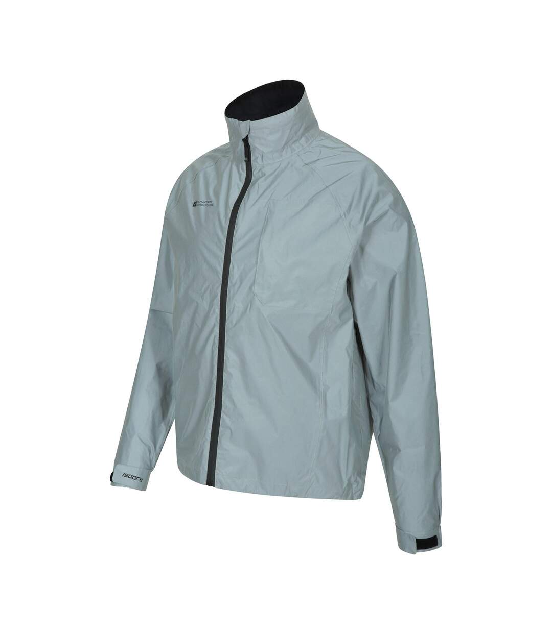 Mens Adrenaline Ii Waterproof Jacket Silver Mountain Warehouse-3