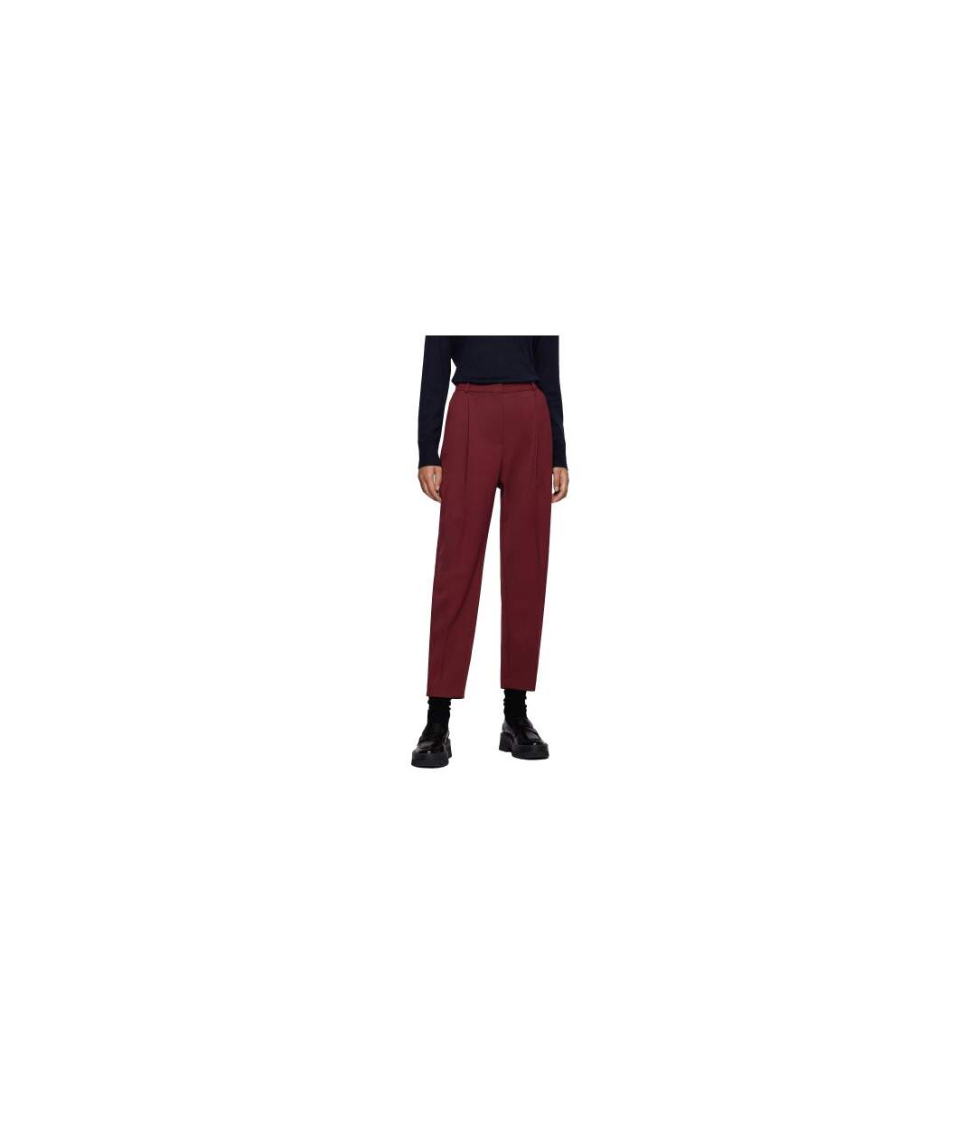 Pantalon Tedah Femme Rouge Boss-1