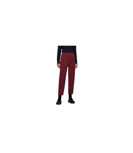 Pantalon Tedah Femme Rouge Boss
