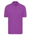 Polo manches courtes - Homme - JN070C - violet pourpre