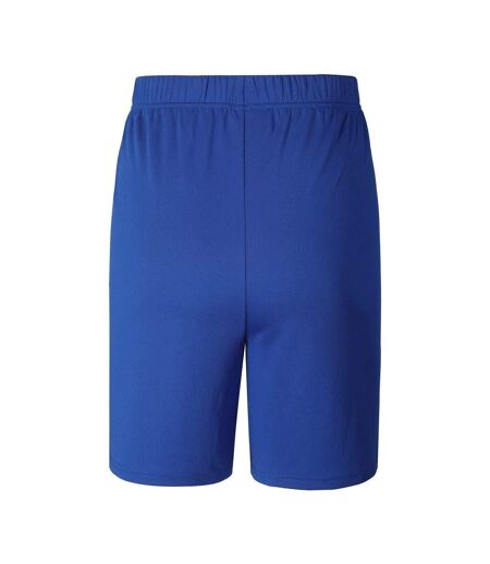 Mens Polyester Regular Football Shorts Royal Blue Sondico