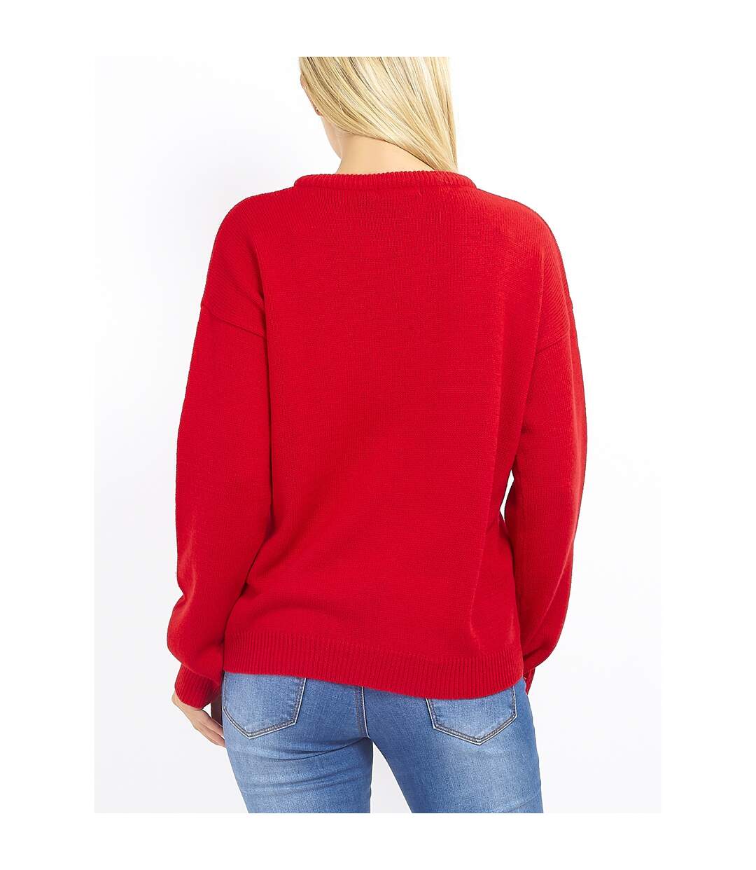 Pull femme rouge Brave Soul