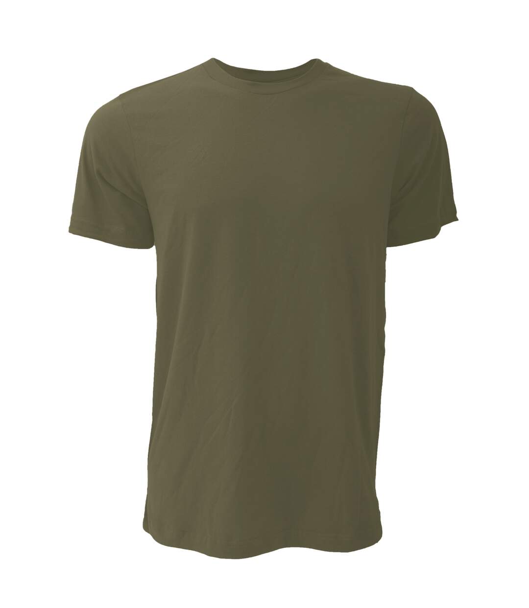 Canvas T-shirt Jersey Hommes Vert Militaire Bella + Canvas-2