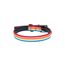 Joules Rainbow Striped Dog Collar (Multicolored) (L)