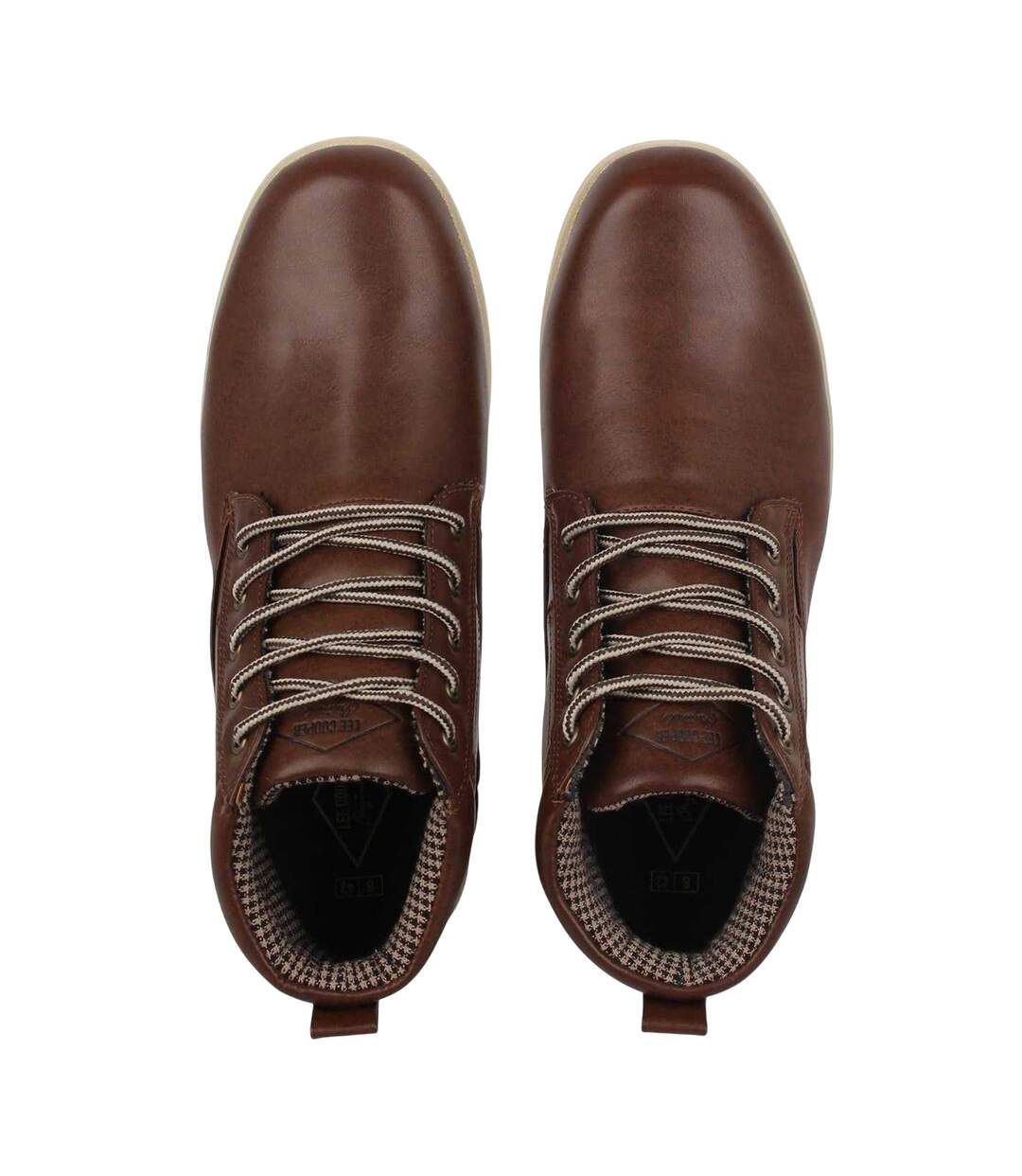 Chaussures Montantes De Randonnée Deans Homme Marron Lee Cooper-4