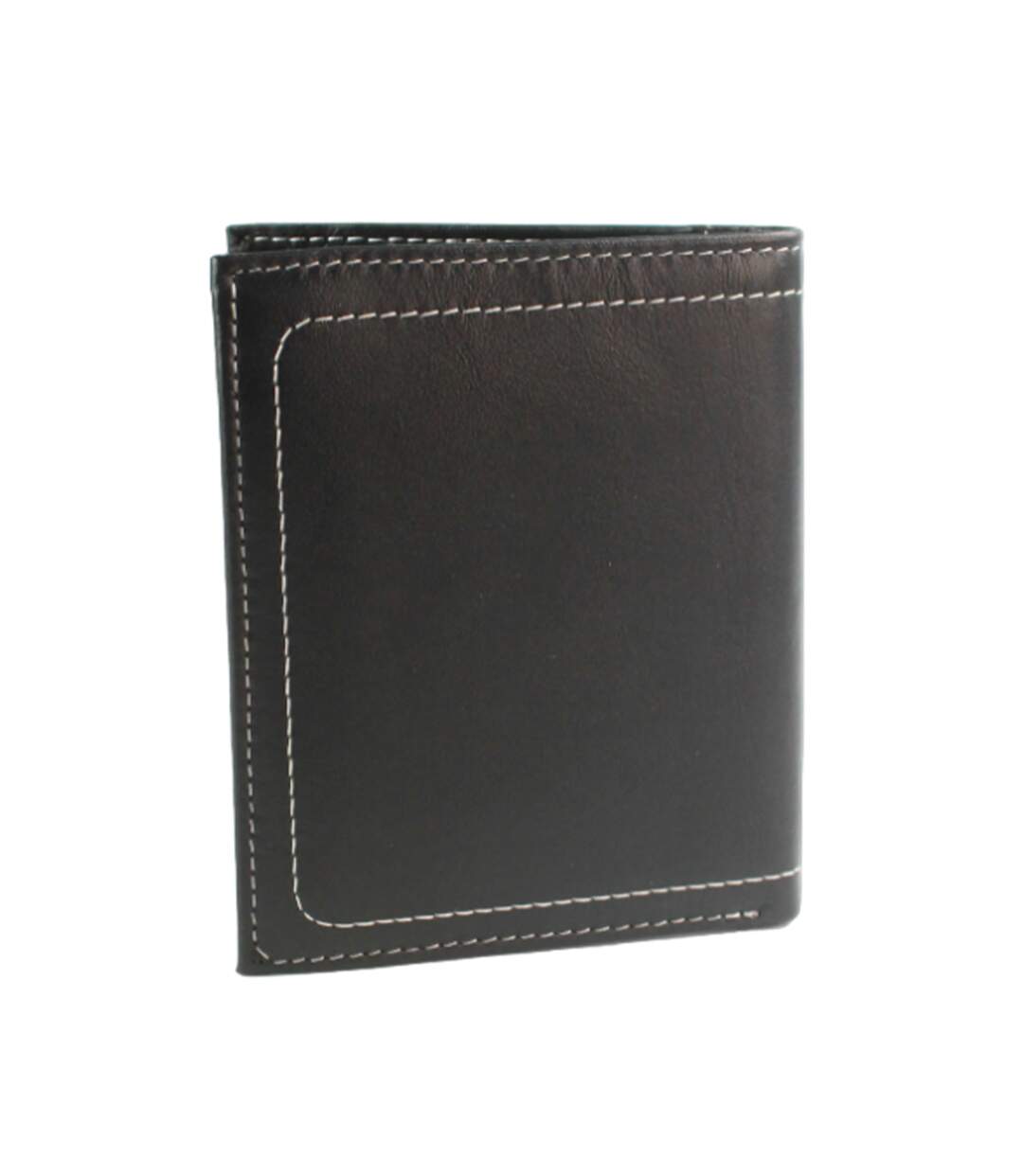 Mens isaac leather wallet one size black Eastern Counties Leather