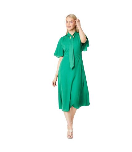 Robe mi-longue femme vert Principles