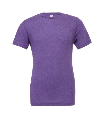 Canvas triblend t-shirt à manches courtes homme violet Bella + Canvas