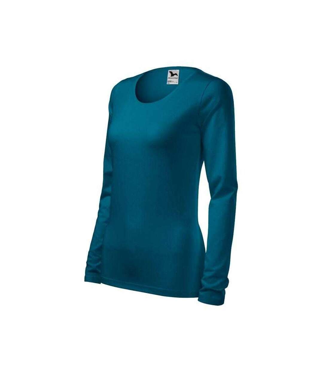 T-shirt Manches Longues Femme Vert Foncé Malfini-3
