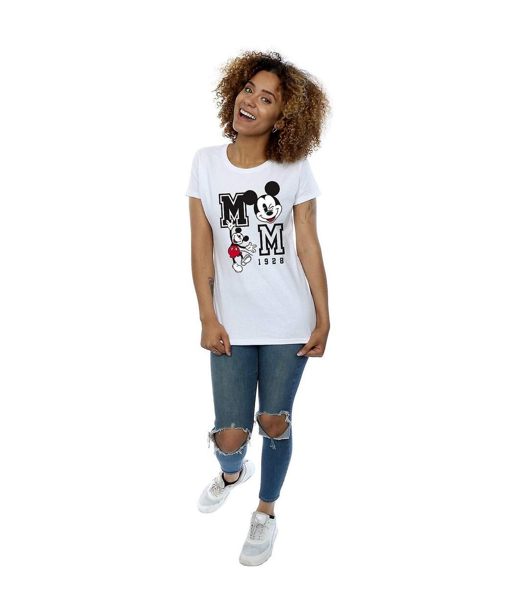 Disney - T-shirt - Femme (Blanc) - UTBI1713-3