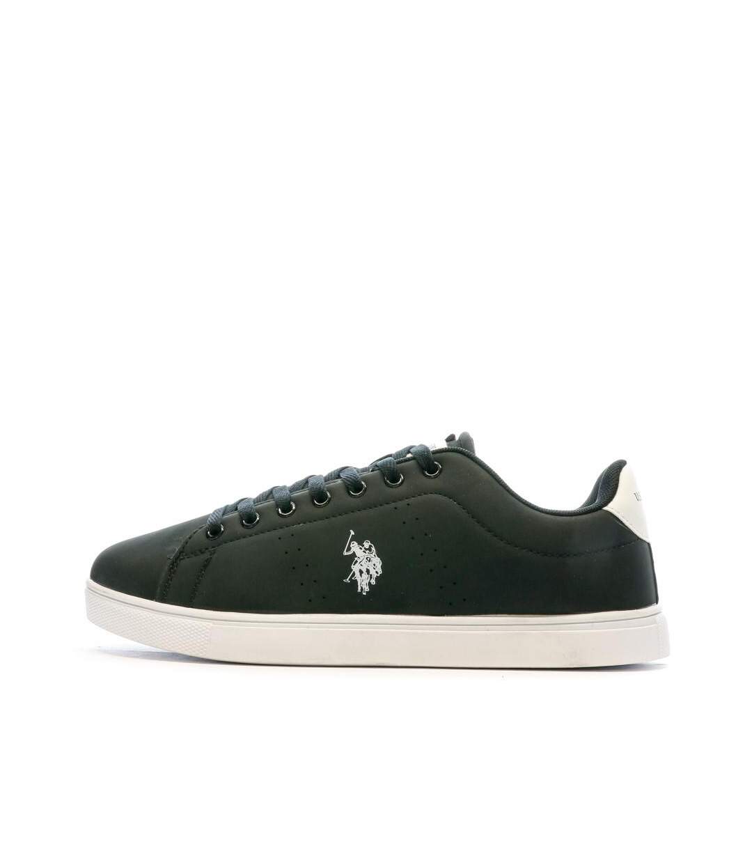 Baskets noir homme us polo assn leelo-1