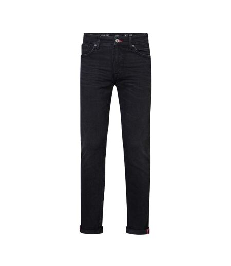 Jean droit noir homme petrol industries starling-lud