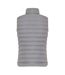 Womens/ladies meru recycled polyester body warmer silver grey Iqoniq-2
