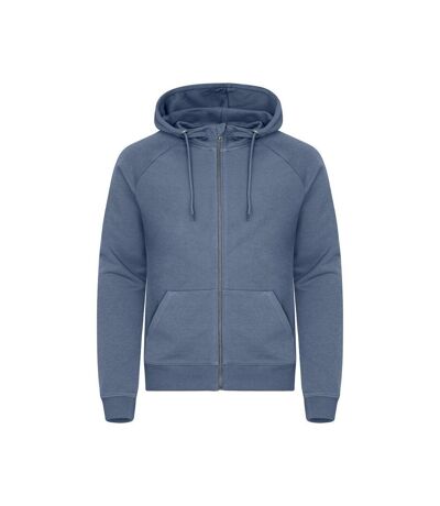 Mens Miami Pro Hoodie Steel Blue Clique