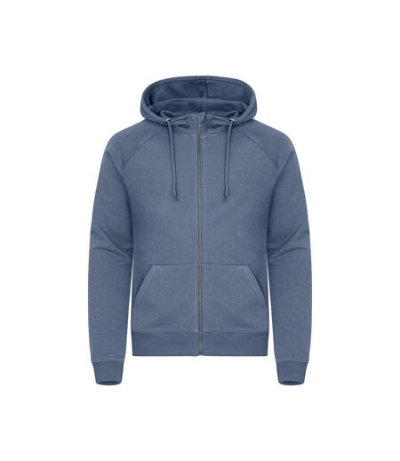 Mens Miami Pro Hoodie Steel Blue Clique