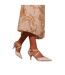 Womens/ladies kennedi crossover strap kitten heel shoes off white Where´s That From-3