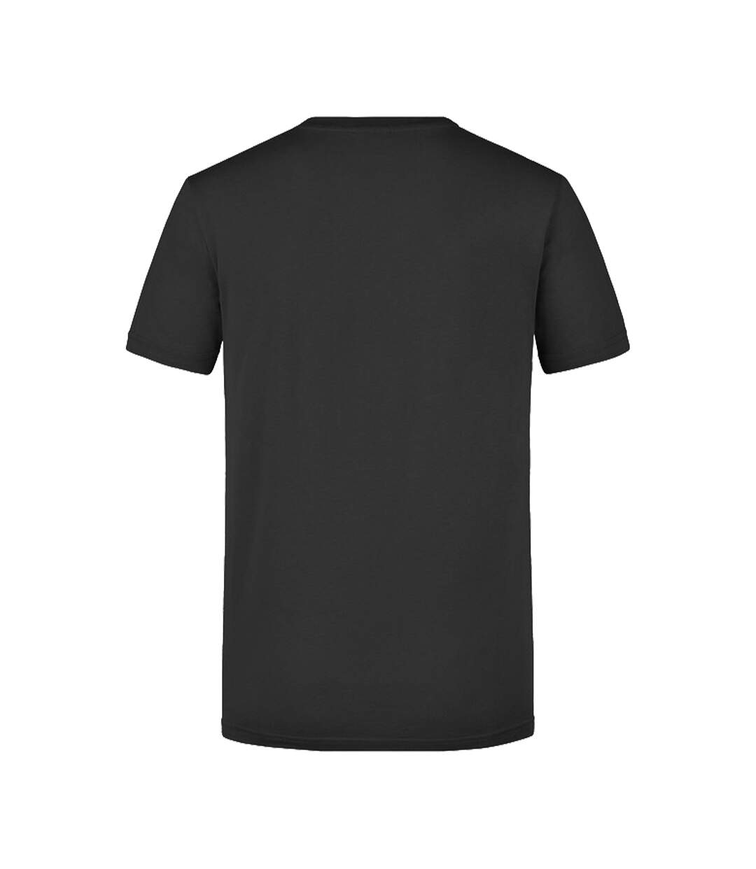 T-shirt Homme Noir James And Nicholson-2