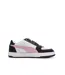 Baskets blanc/noir/roses femme puma caven 2.0-2