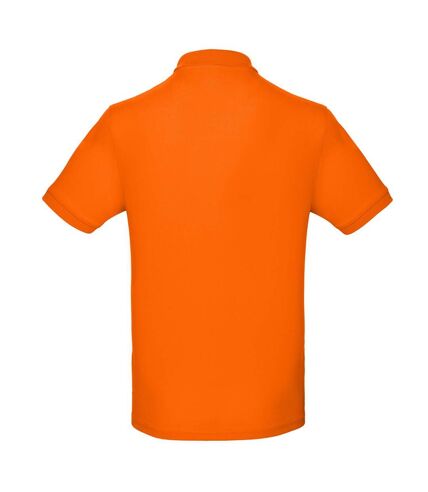 Polos homme orange B&C