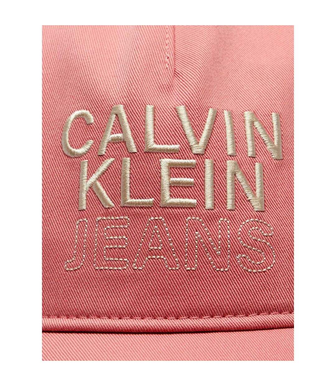 Casquette De Baseball Adulte Rose Blanc Calvin Klein-3